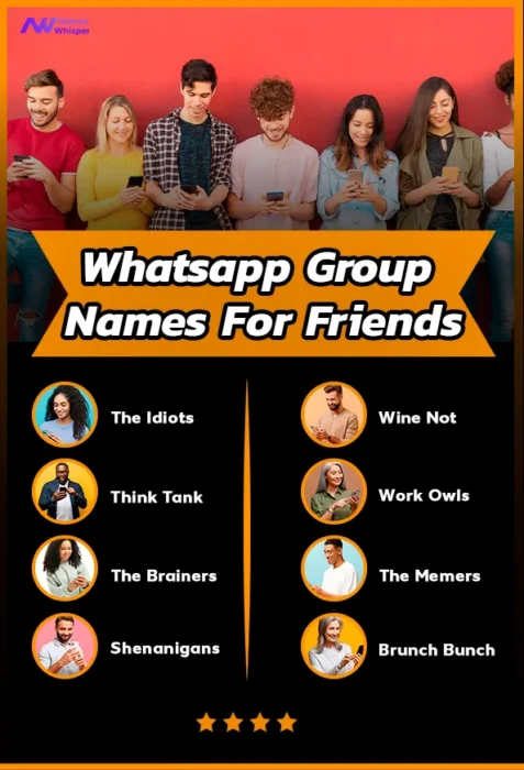 Group Names for WhatsApp