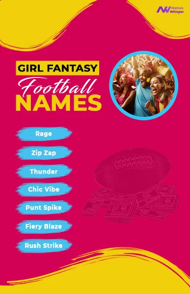 female fantasy football names
