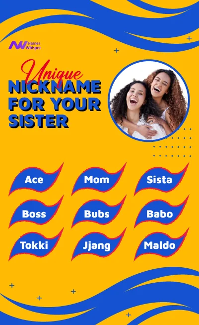 Nicknames for Sister
